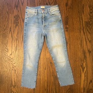 MOTHER The Stunner Ankle Fray in California Cruiser